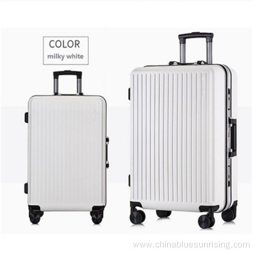 Customized design new fashion abs pc luggage